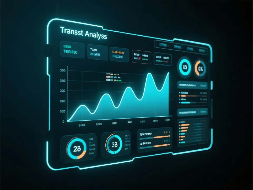 趋势图表与历史数据可视化示意图